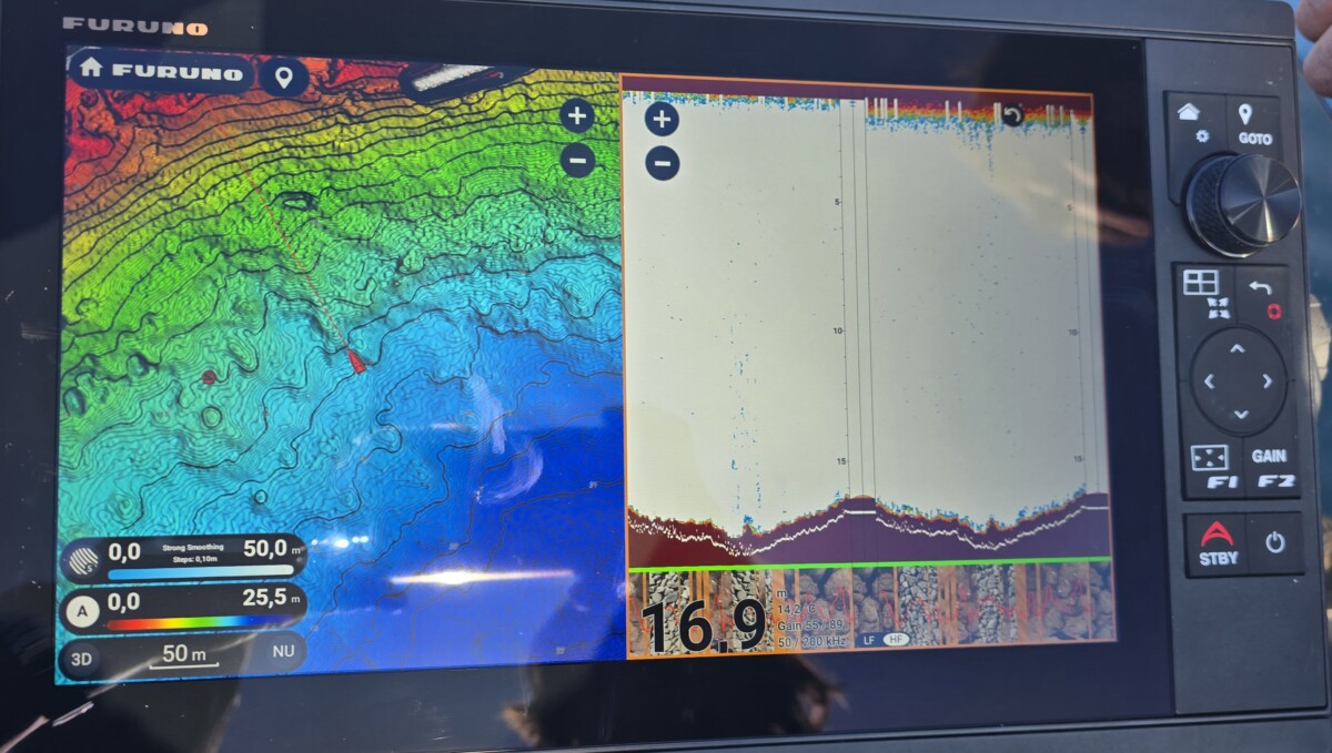 Cartographie furuno tzmaps sur une tzt xl 13''