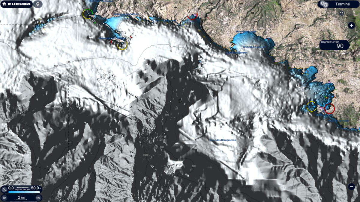 Cartographie furuno TZMAPS, référence pour la pêche sportive!